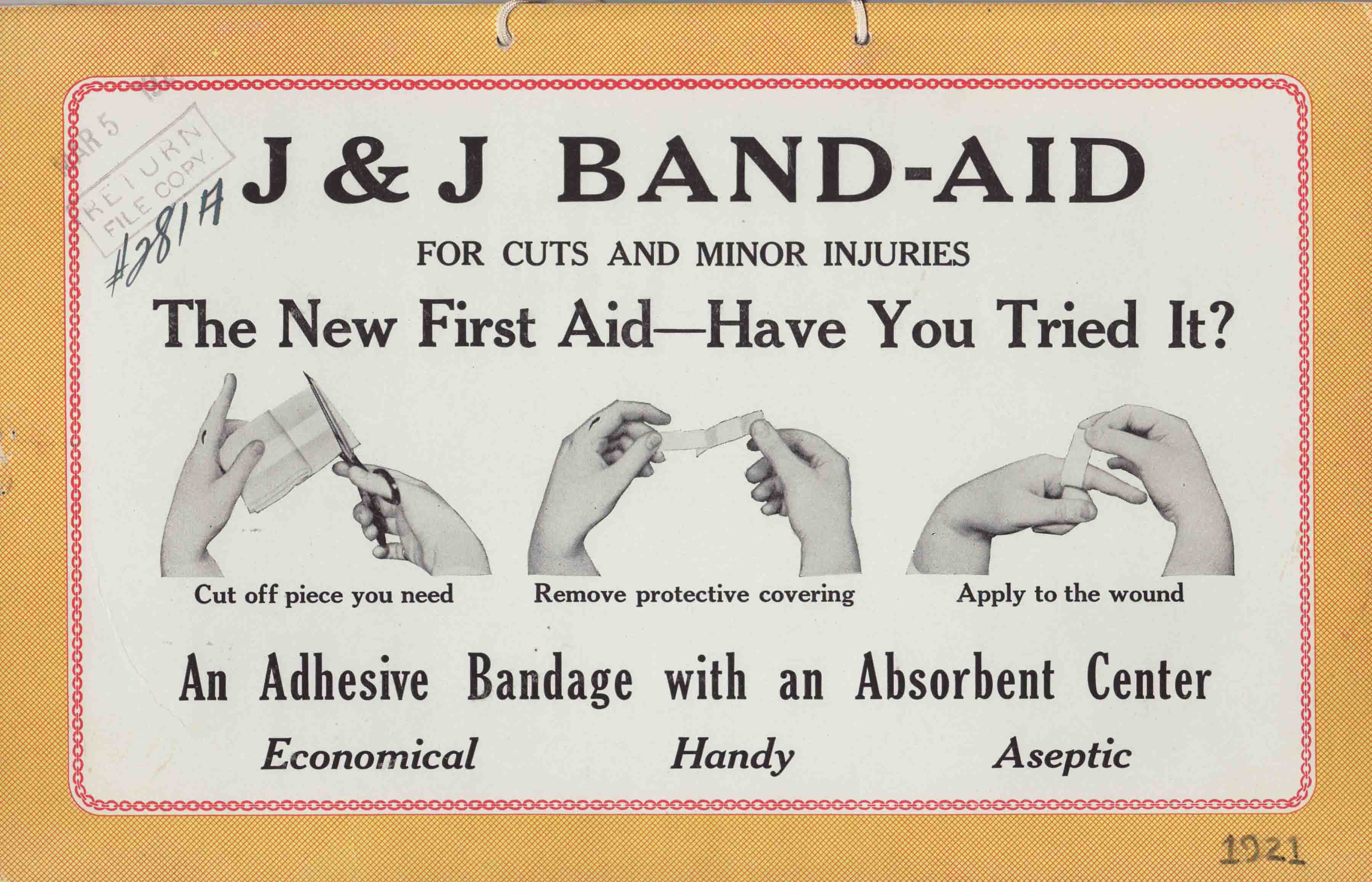 Who Invented The First Adhesive Bandage at Theresa Eaton blog